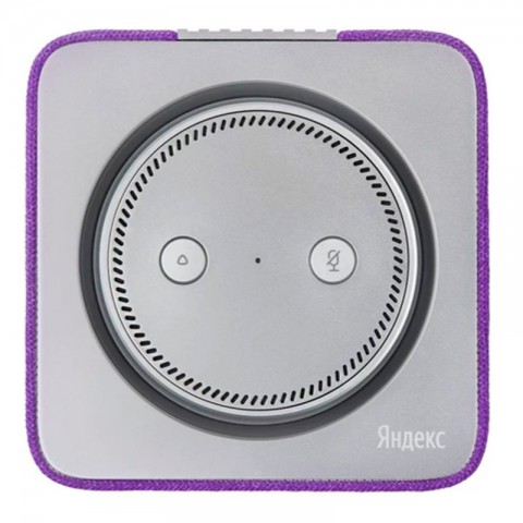 Умная колонка Яндекс Станция с Алисой, фиолетовая-1