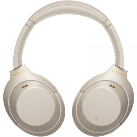 Беспроводные полноразмерные наушники Sony WH-1000xm4, серебристые-1