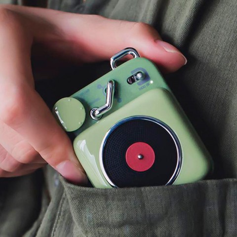 Радиоприемник Xiaomi Elvis Presley Atomic Player B612, зеленый-1