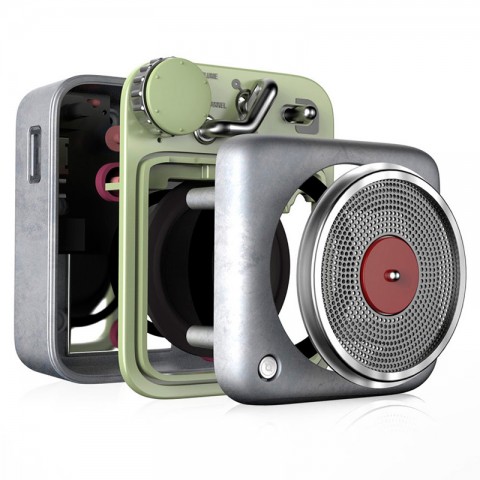 Радиоприемник Xiaomi Elvis Presley Atomic Player B612, зеленый-2