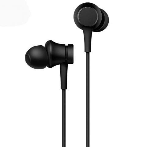 Наушники с микрофоном Xiaomi Single Dynamic Earphone, черные