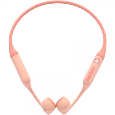 Беспроводные наушники Haylou BC01 с костной проводимостью, розовые-1