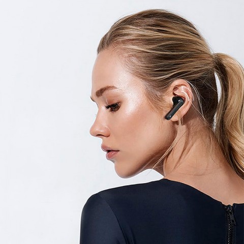 Беспроводные наушники Xiaomi QCY T3 Black, уценка-4