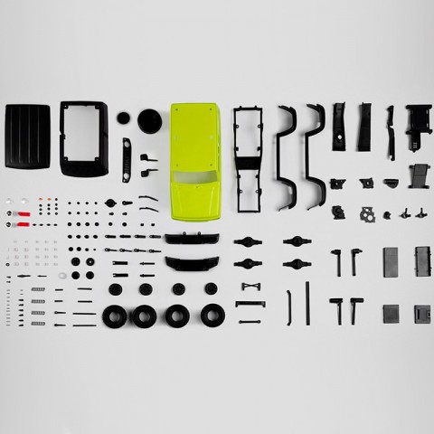 Умная машина-конструктор Intellingent Remote Control Realistic Car (XMYKC01CM)-7