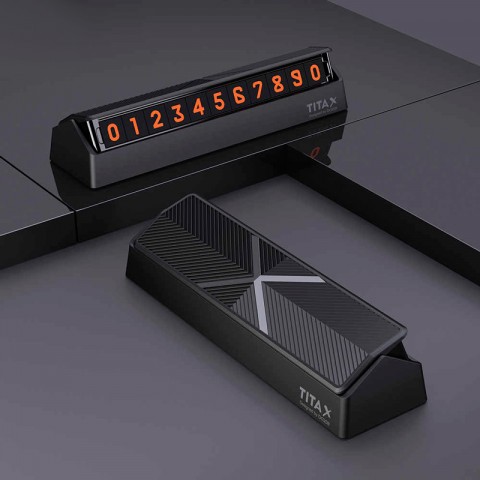 Автовизитка наборная складная Xiaomi Bcase Tita, черная-3