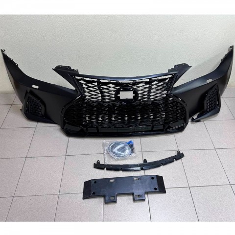 Передний бампер Lexus IS 250 Рестайлинг 2005-2012 года "Стиль 21+"