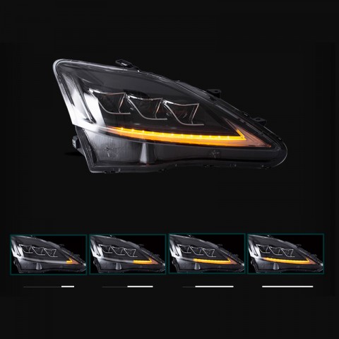 Фары Full LED передние Lexus IS220d/IS250/IS300/IS350/ISF 2006-2012, комплект-4