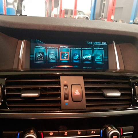 Штатное головное устройство BMW X3/X4 F25 (2014-2016) NBT Black Android-1