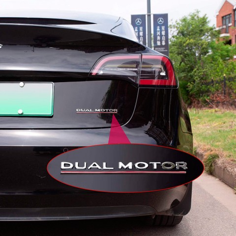 Наклейка Dual motor-3