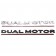 Наклейка Dual motor