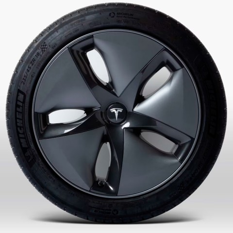 Колпак накладка для дисков Tesla Model 3-1