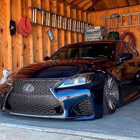 Передний бампер Lexus IS в стиле GS F-1