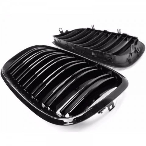 Решетка радиатора (ноздри) для BMW X6 F16 в стиле F86-2