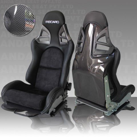 Спортивное кресло Recaro, карбон-1