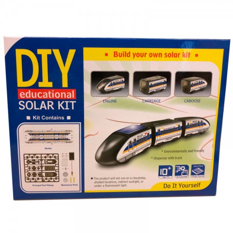 Набор-конструктор Solar Bullet Train на солнечной энергии-3