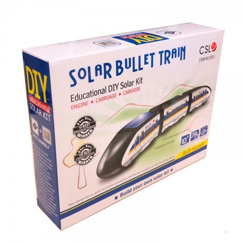 Набор-конструктор Solar Bullet Train на солнечной энергии