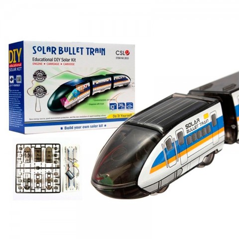 Набор-конструктор Solar Bullet Train на солнечной энергии-2