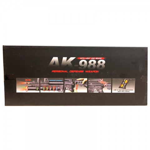 Игрушка-автомат AK-988 черный-3