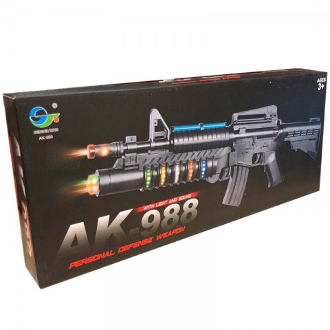 Игрушка-автомат AK-988 черный-1