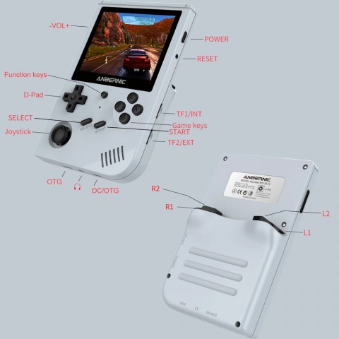 Портативная игровая консоль Anbernic RG351V, 64Gb, 3.5" дюйма, 20 игровых платформ-5