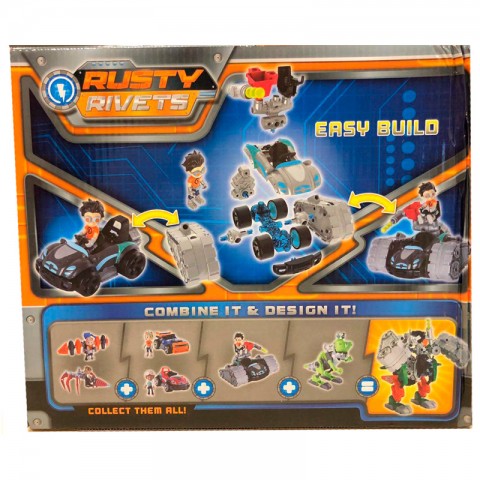 Игрушка-конструктор Rusty Rivets "Бластер Танк"-1