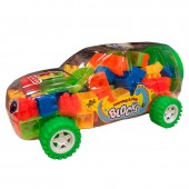 Набор-конструктор Строительные блоки "машинка"