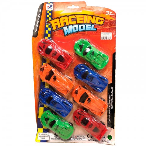 Набор машинок Raceing Model 8 шт.