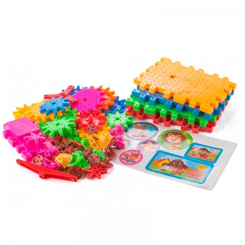 Набор-конструктор "Дикие шестерни" 81 деталь-2