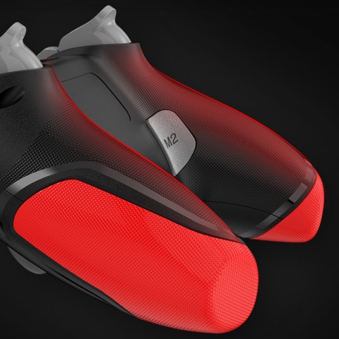 Универсальный игровой контроллер для PS4|PS3|PC|SWITCH|iOS|Android, цвет: черно-красный-2