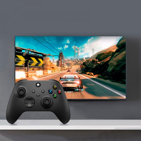 Игровой контроллер (геймпад) для Xbox Series X/S/One/PC/Android/iOS, 2.4G, черный-3