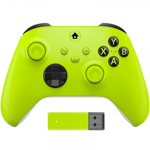 Игровой контроллер (геймпад) для Xbox One/PC/Android/iOS, 2.4G, зеленый