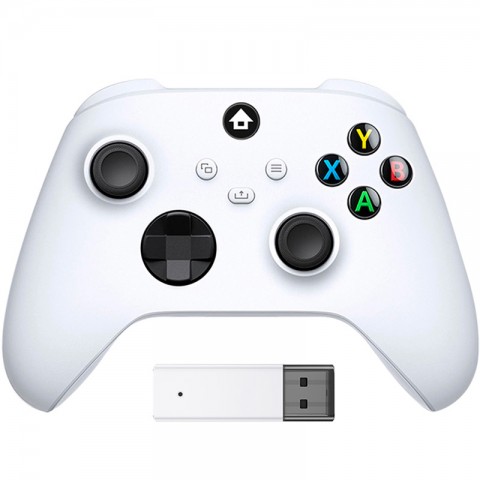 Игровой контроллер (геймпад) для Xbox One/PC/Android/iOS, 2.4G, белый