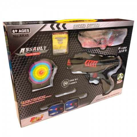 Игрушка-пистолет "Assault" + набор
