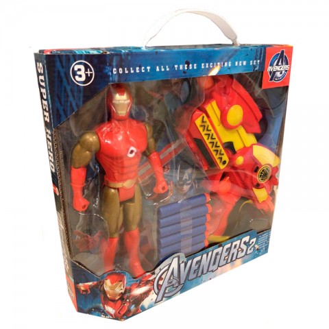 Игрушка-пистолет "Мстители 2" "Железный человек"-1