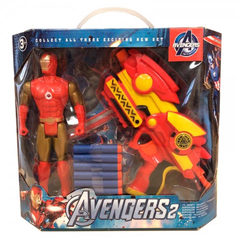 Игрушка-пистолет "Мстители 2" "Железный человек"