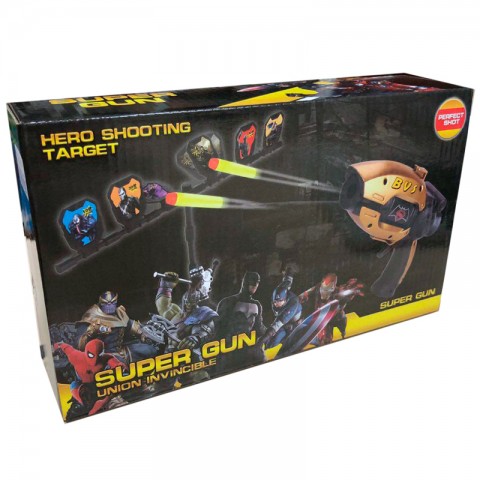 Игрушка-пистолет "Super Gun" Капитан Америка