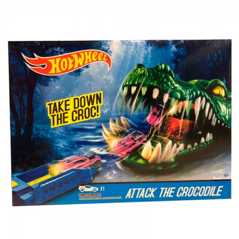 Набор HotWheel "Take Down The Croc"-1