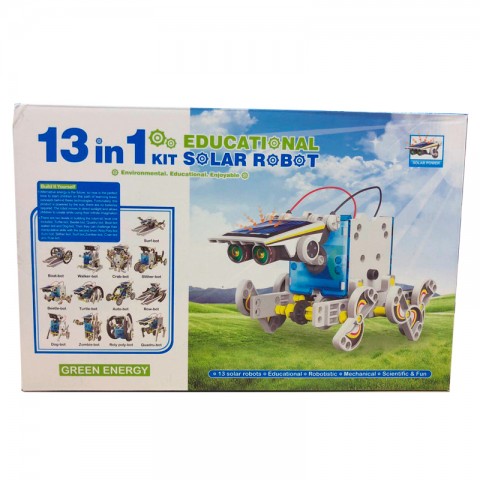 Набор-конструктор Solar Robot 13 в 1 на солнечной энергии