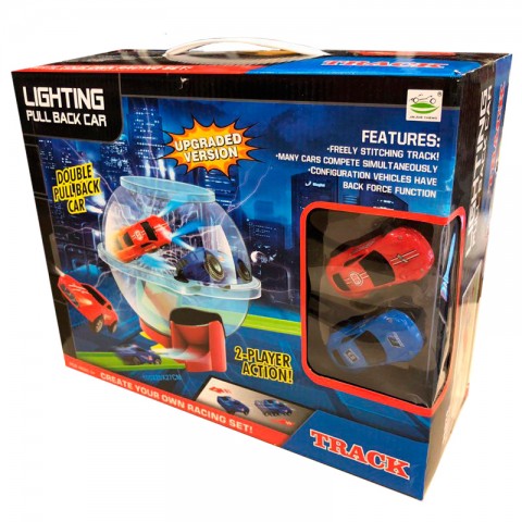 Игрушка шар аттракцион "Light Pull Back Car"