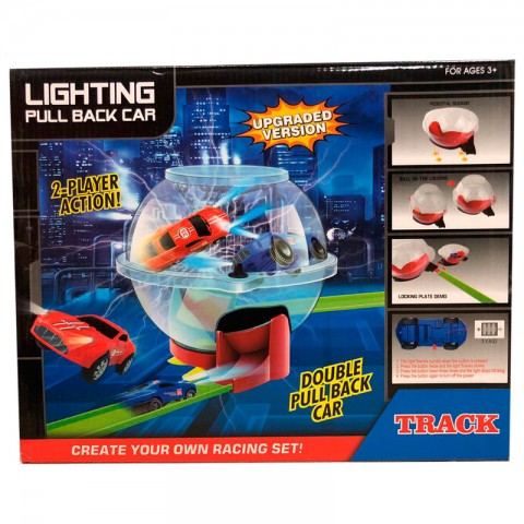 Игрушка шар аттракцион "Light Pull Back Car"-1