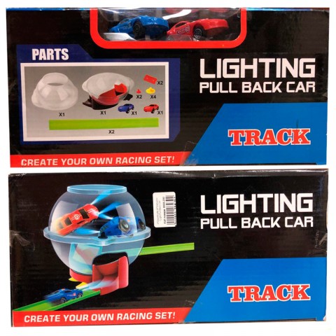 Игрушка шар аттракцион "Light Pull Back Car"-2