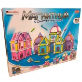 Набор "Магнитный конструктор" 140 деталей Набор "Магнитный конструктор" 140 деталей