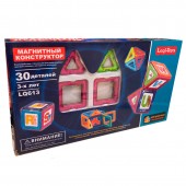 Набор-конструктор "Leqi-Toys" магнитный, 30 деталей Набор-конструктор "Leqi-Toys" магнитный, 30 деталей