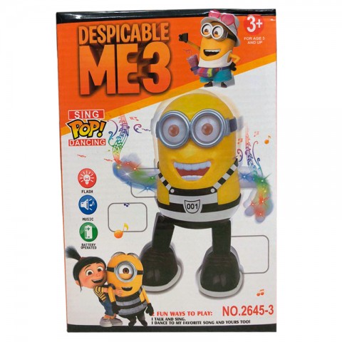 Игрушка миньон "Despicable Me 3" поет и танцует