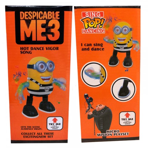 Игрушка миньон "Despicable Me 3" поет и танцует-2