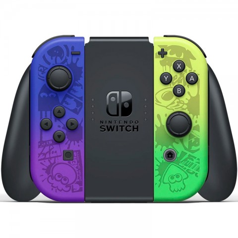 Игровая приставка Nintendo Switch OLED, Splatoon 3 Edition-2