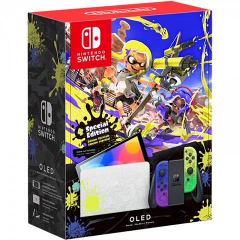 Игровая приставка Nintendo Switch OLED, Splatoon 3 Edition-4