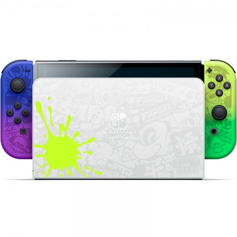Игровая приставка Nintendo Switch OLED, Splatoon 3 Edition-3