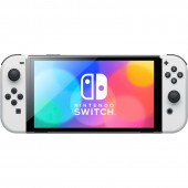Игровая приставка Nintendo Switch OLED, белая Игровая приставка Nintendo Switch OLED, белая