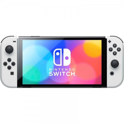 Игровая приставка Nintendo Switch OLED, белая
